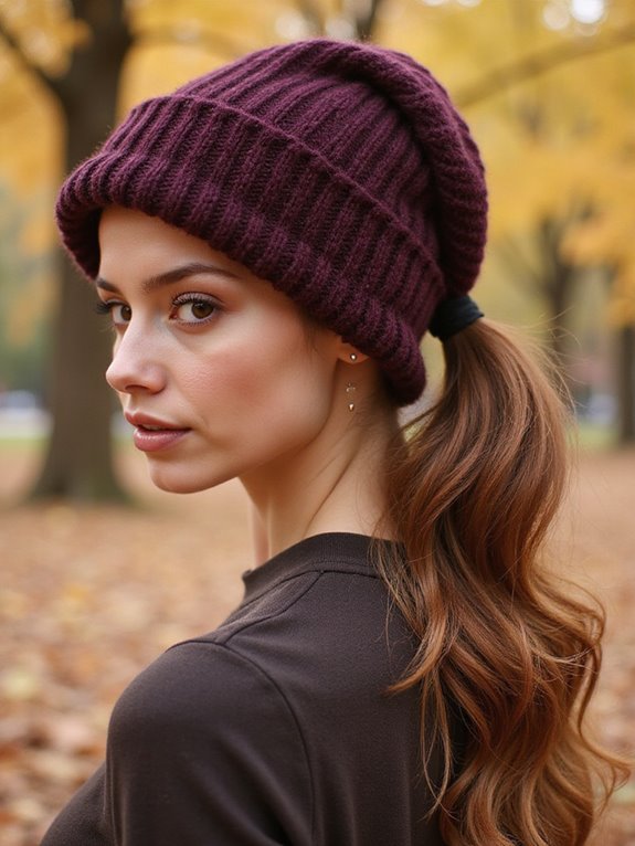 textured ponytail styling options