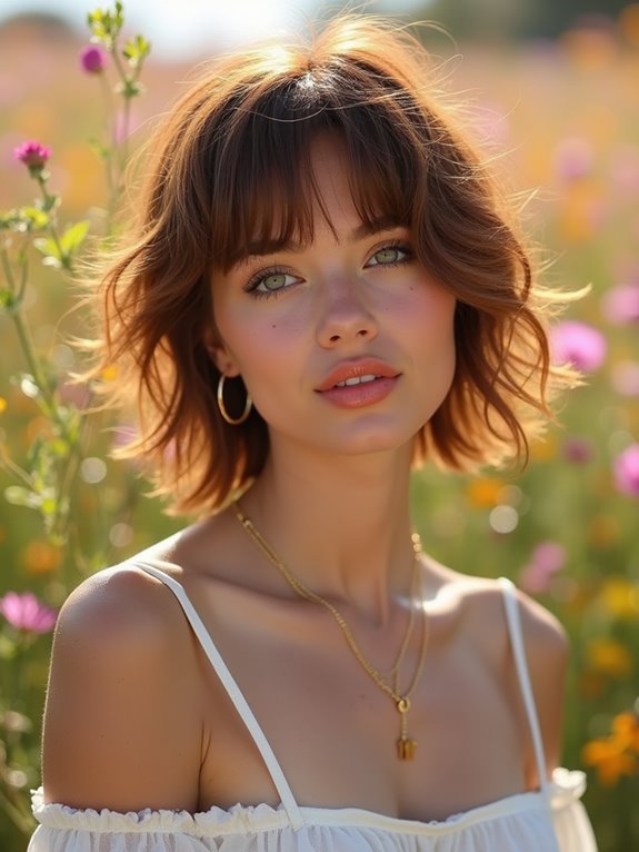 textured shag hairstyle options