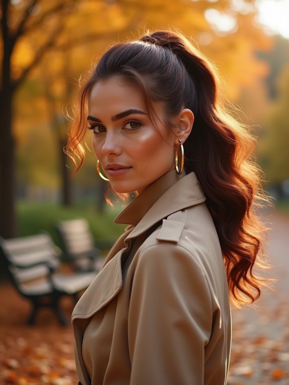 textured slick back hairstyle