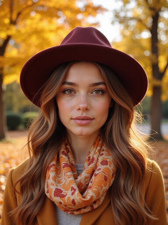 textured waves with hat