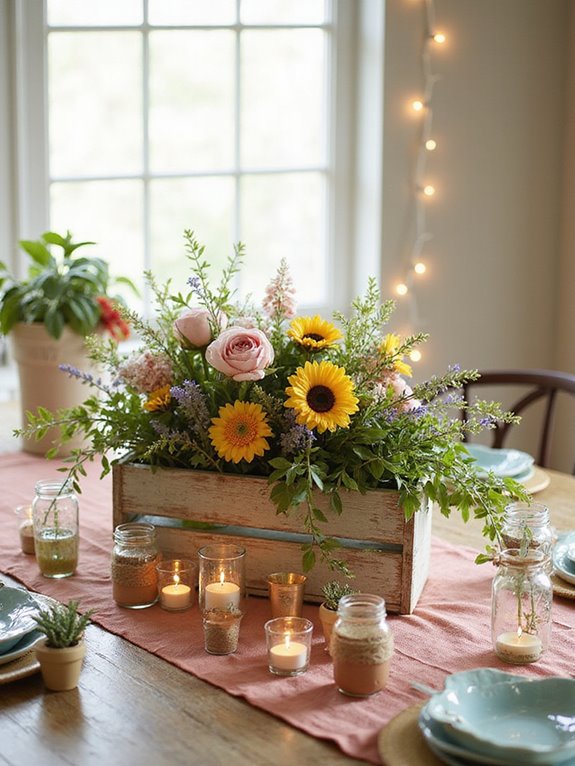 theme driven centerpiece inspiration