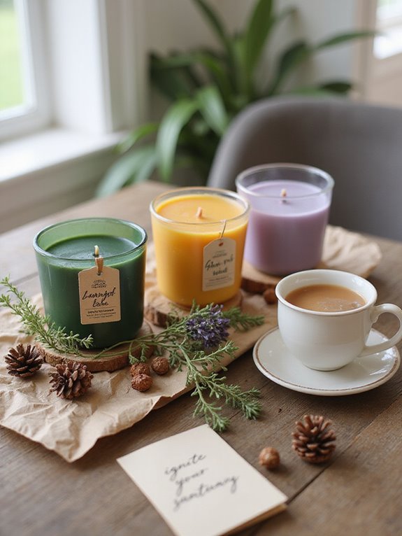 thoughtful aromatic candle gift