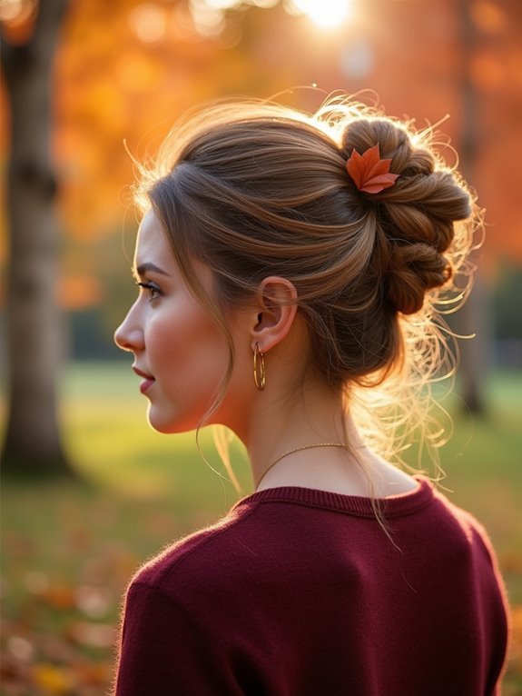 timeless elegance chignon hairstyle