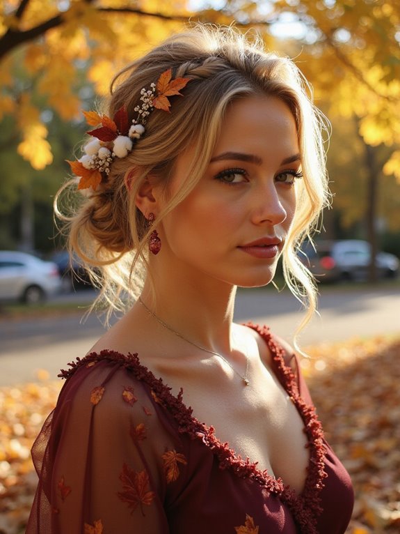 timeless elegant chignon hairstyle