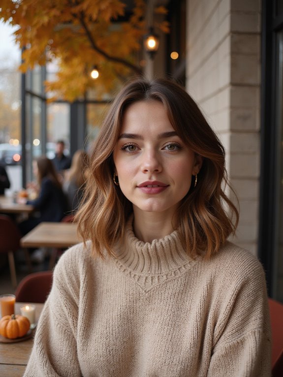 timeless face framing bob layers