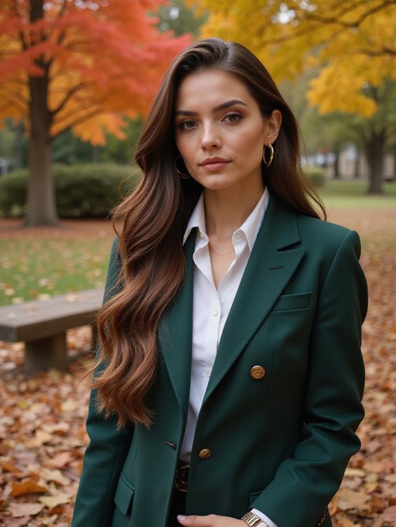 timeless long hair elegance