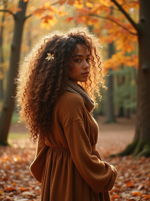 everlasting side swept curls hairstyle