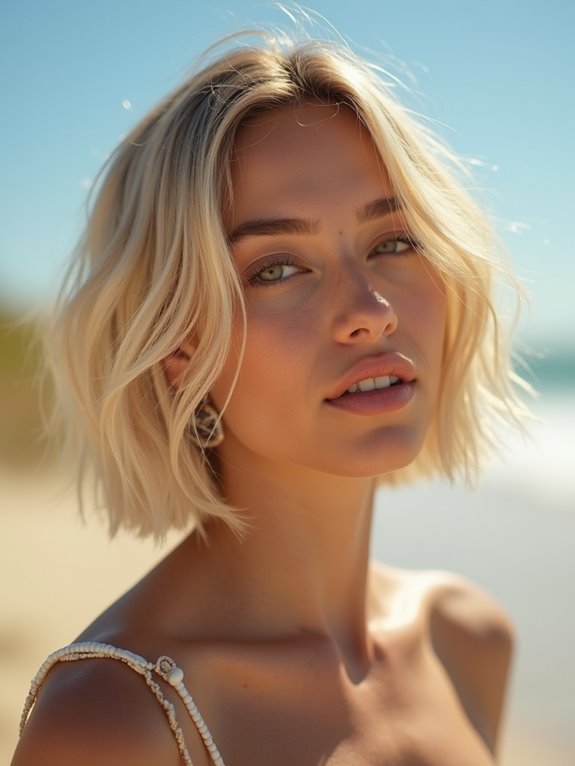 traditional summer blonde highlights