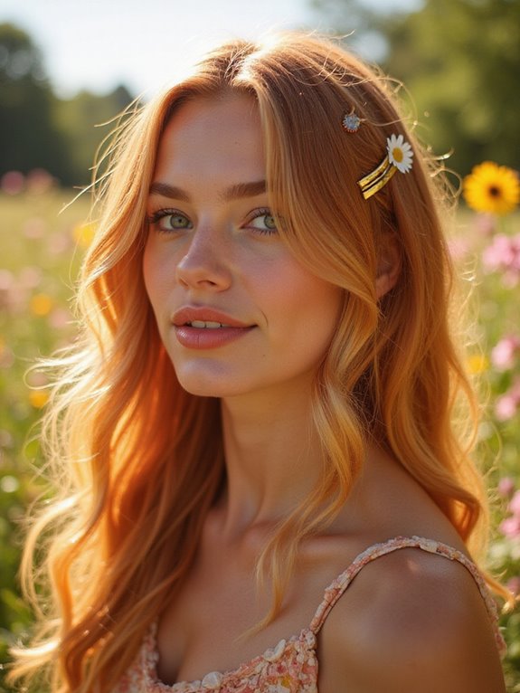 timeless vibrant strawberry blonde