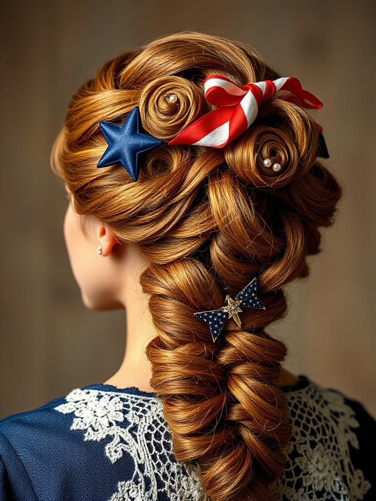 timeless vintage patriotic elegance
