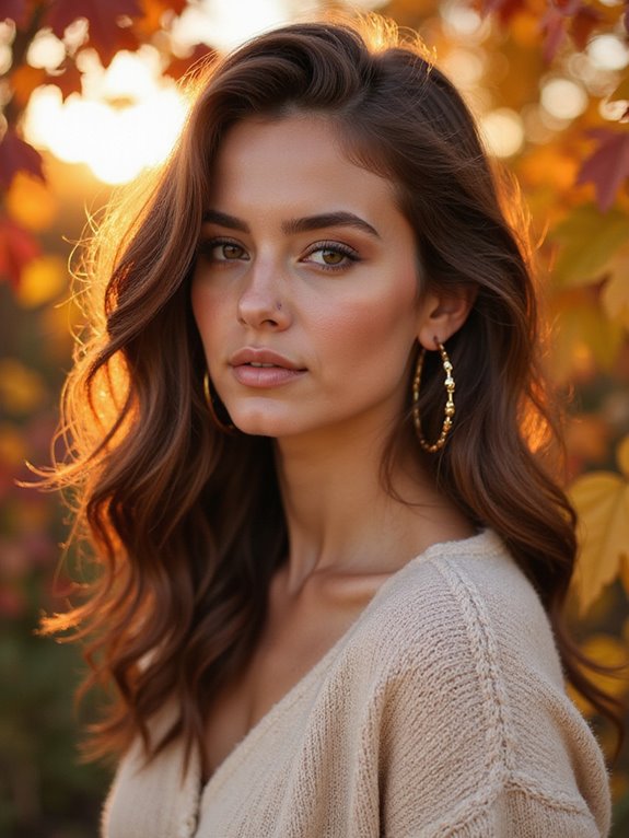 tousled waves deep side part