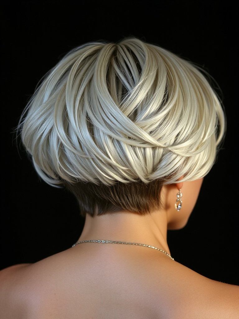 transformative rear volume hairstyle