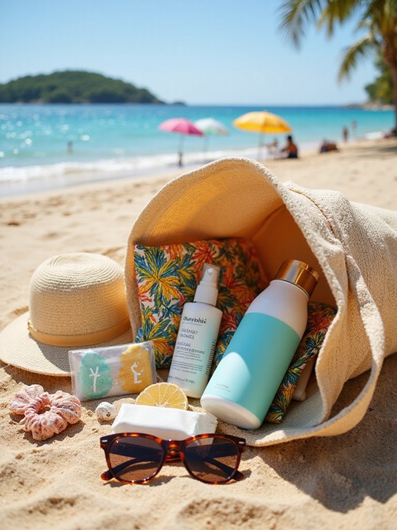 travel size hair essentials