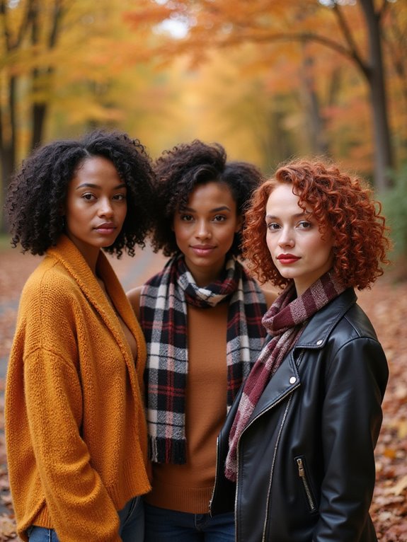 trendy defined curly bob