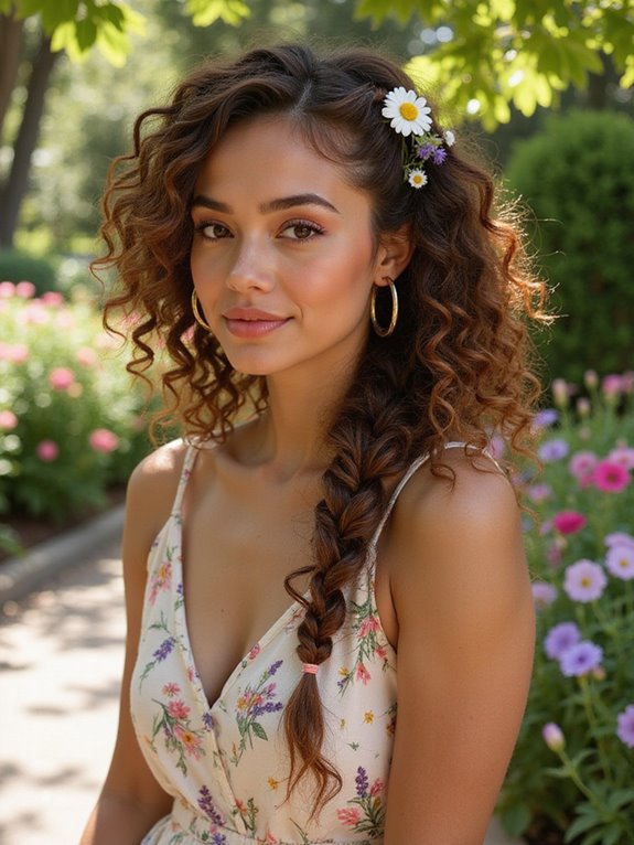 trendy side braid techniques