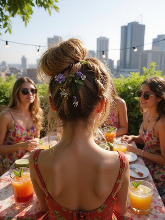 twisted braids and accessories