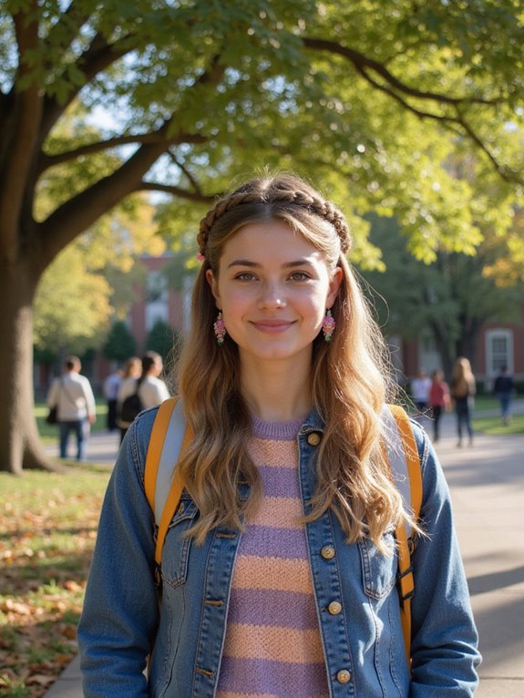 twisted braids for elegance