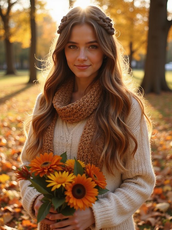 twisted cascading hair layers