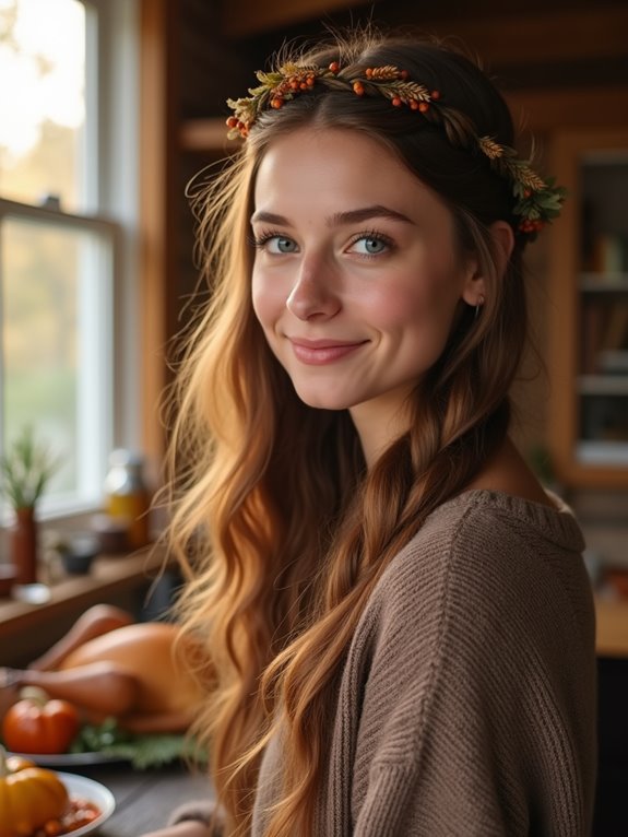 twisted crown braid elegance