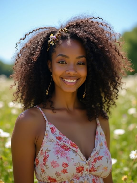 twisted crown summer hairstyle