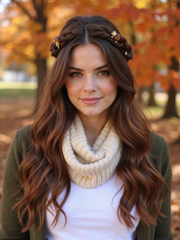 twisted half up hairstyle tutorial