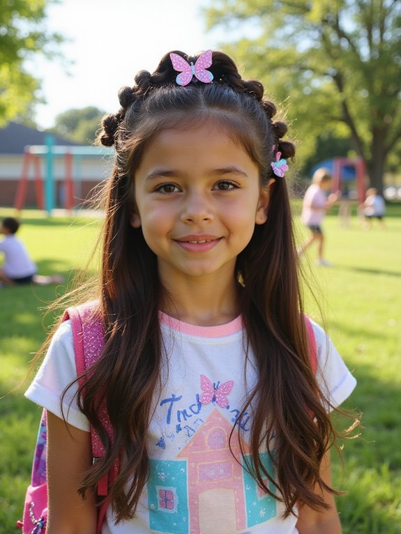 twisted half up hairstyle tutorial