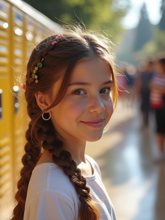 unique crisscross braided hairstyle