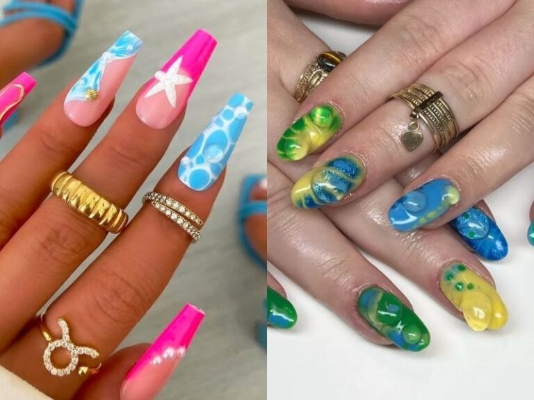 28 Stunning Vacation Nails For The Perfect Getaway!