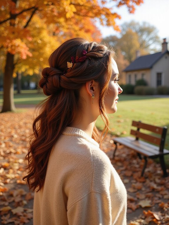 versatile knotted updo hairstyle
