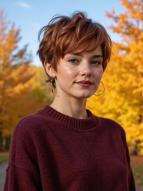 versatile textured pixie cut