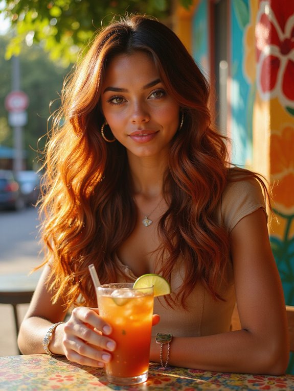 vibrant auburn color maintenance