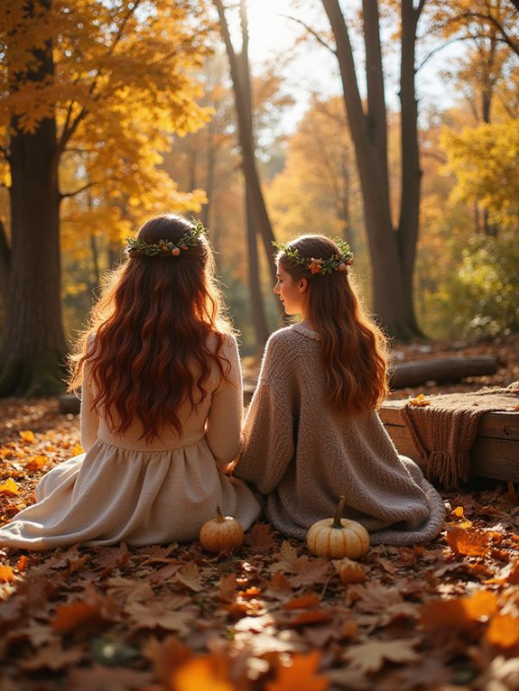 vibrant autumn hair trends