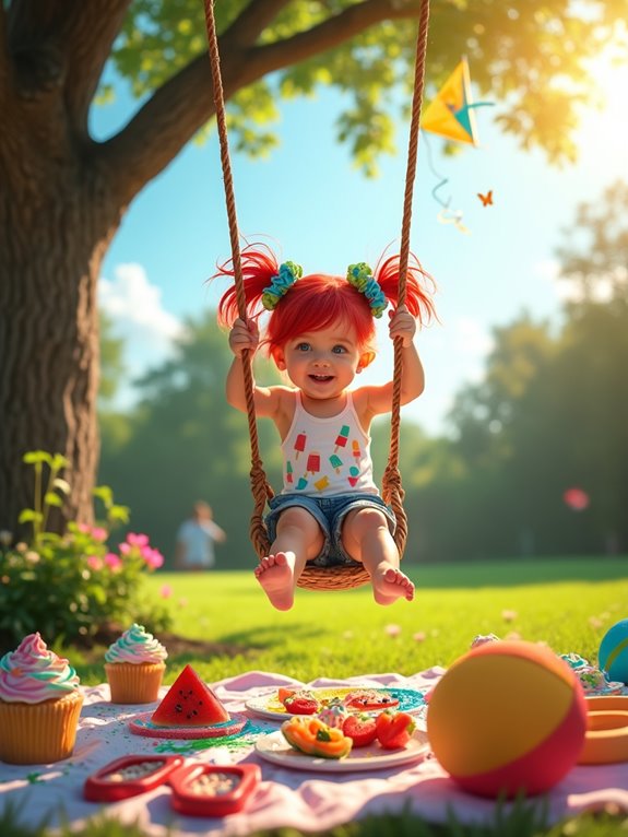 vibrant cherry red hairstyle