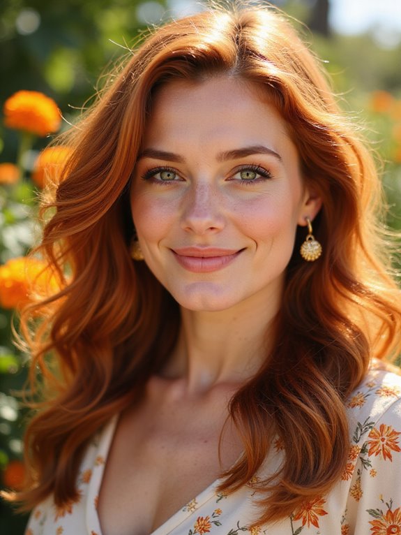 radiant copper hair transformation