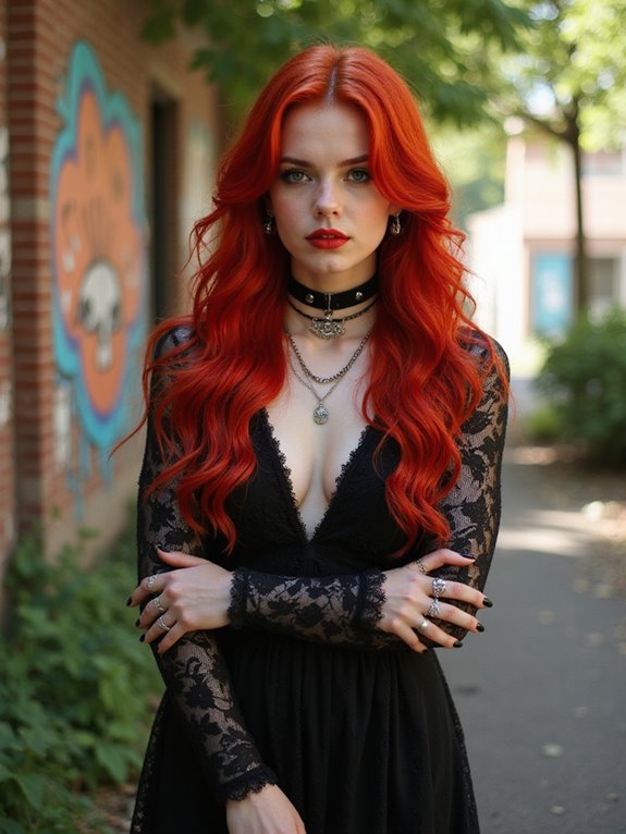 vibrant crimson summer statement