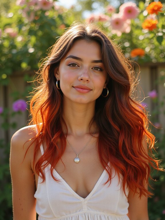 vibrant fiery red maintenance