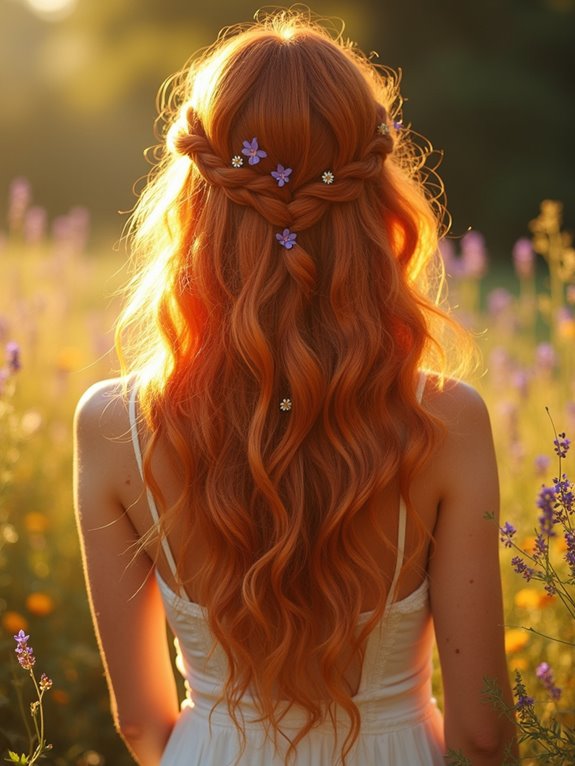vibrant golden summer hair