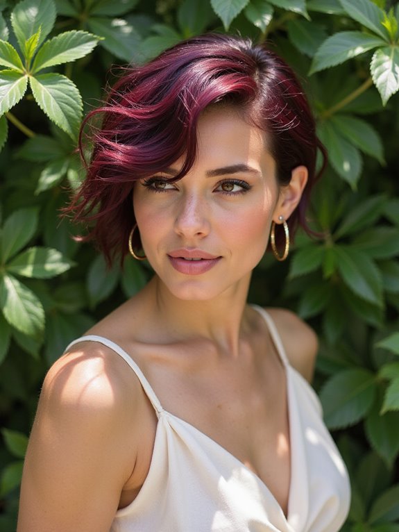 lively maroon pixie maintenance