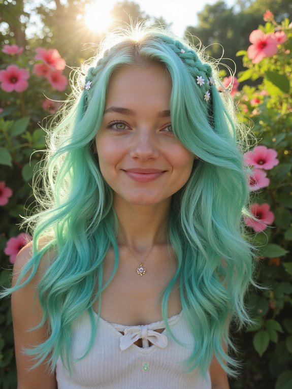 vibrant mint green maintenance