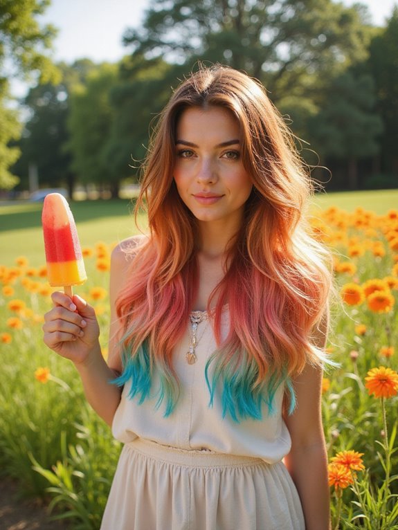 striking ombre hair trends
