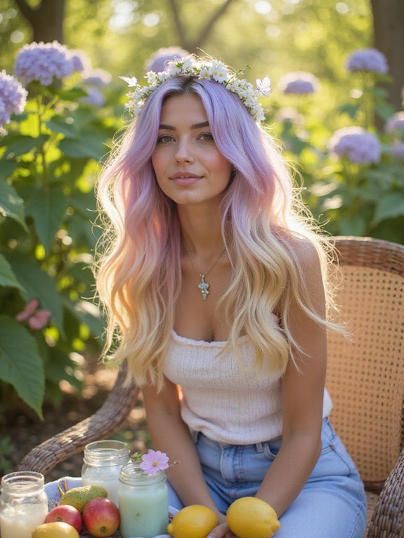 bright pastel hair techniques