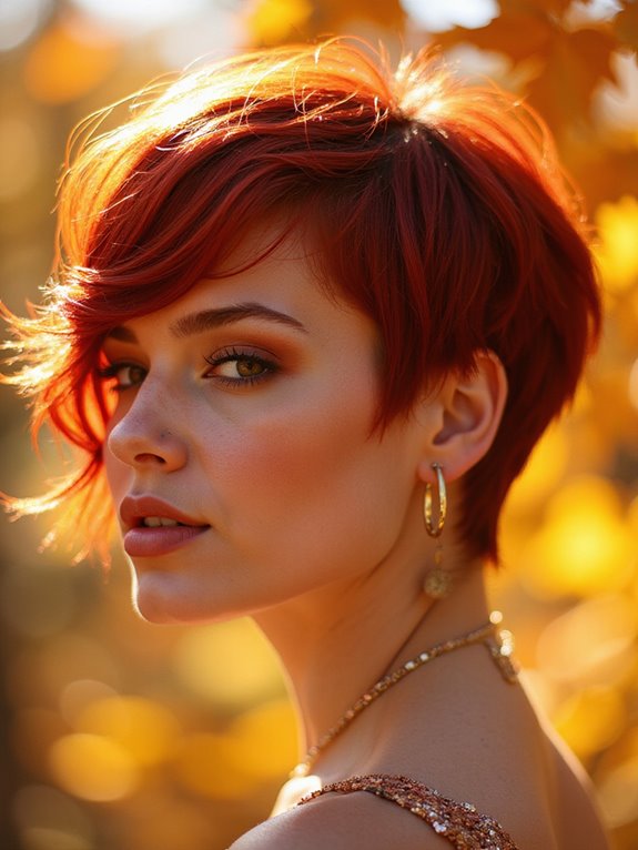 vivid red pixie maintenance