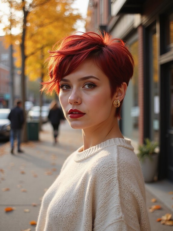 vibrant crimson pixie maintenance