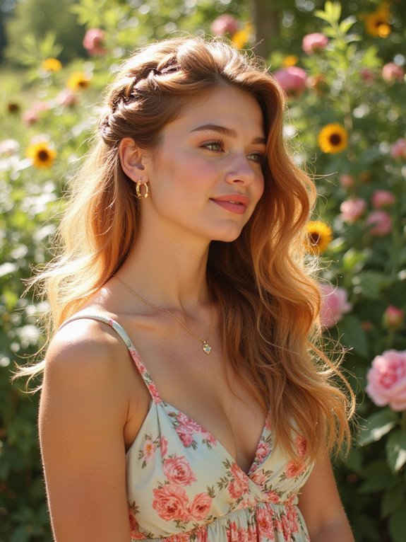 vibrant strawberry blonde maintenance