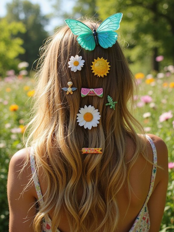 vibrant summer hair accessories