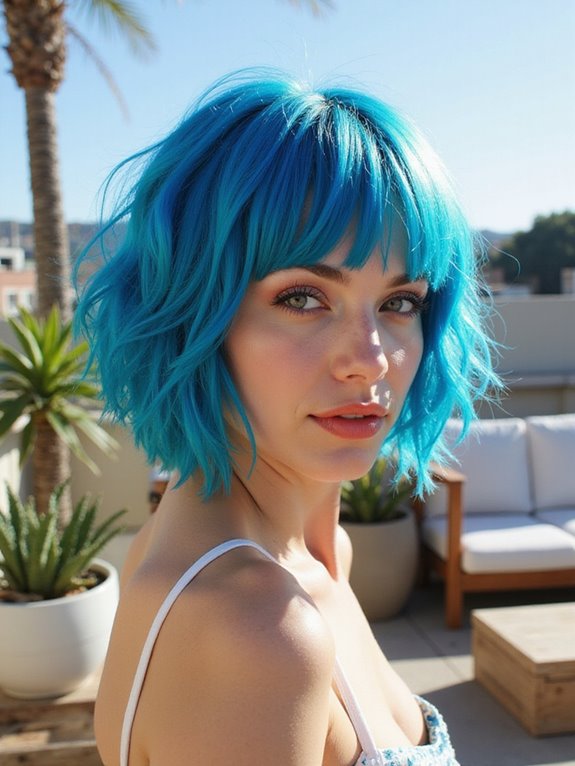 vibrant summer hair color