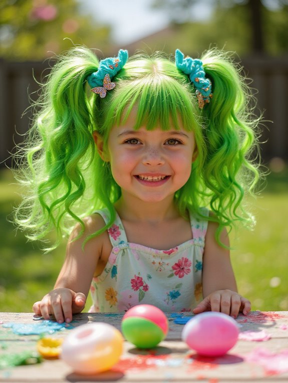 vibrant summer hair color