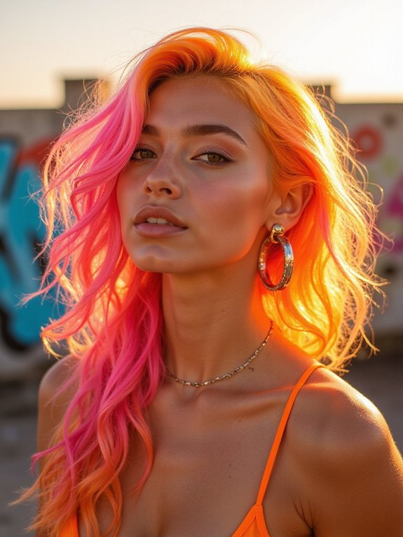 vibrant summer hair colors