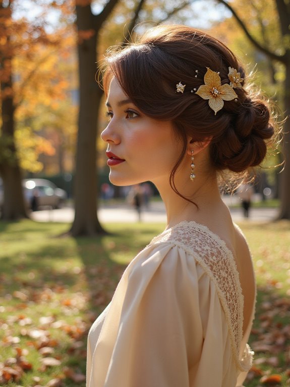 vintage elegance through updos