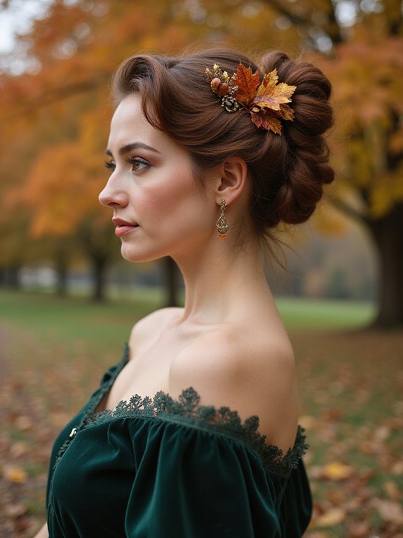 vintage glamour with elegance